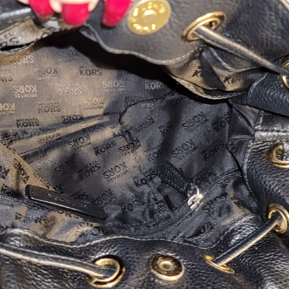 Michael Kors Black leather satchel - Picture 6 of 7